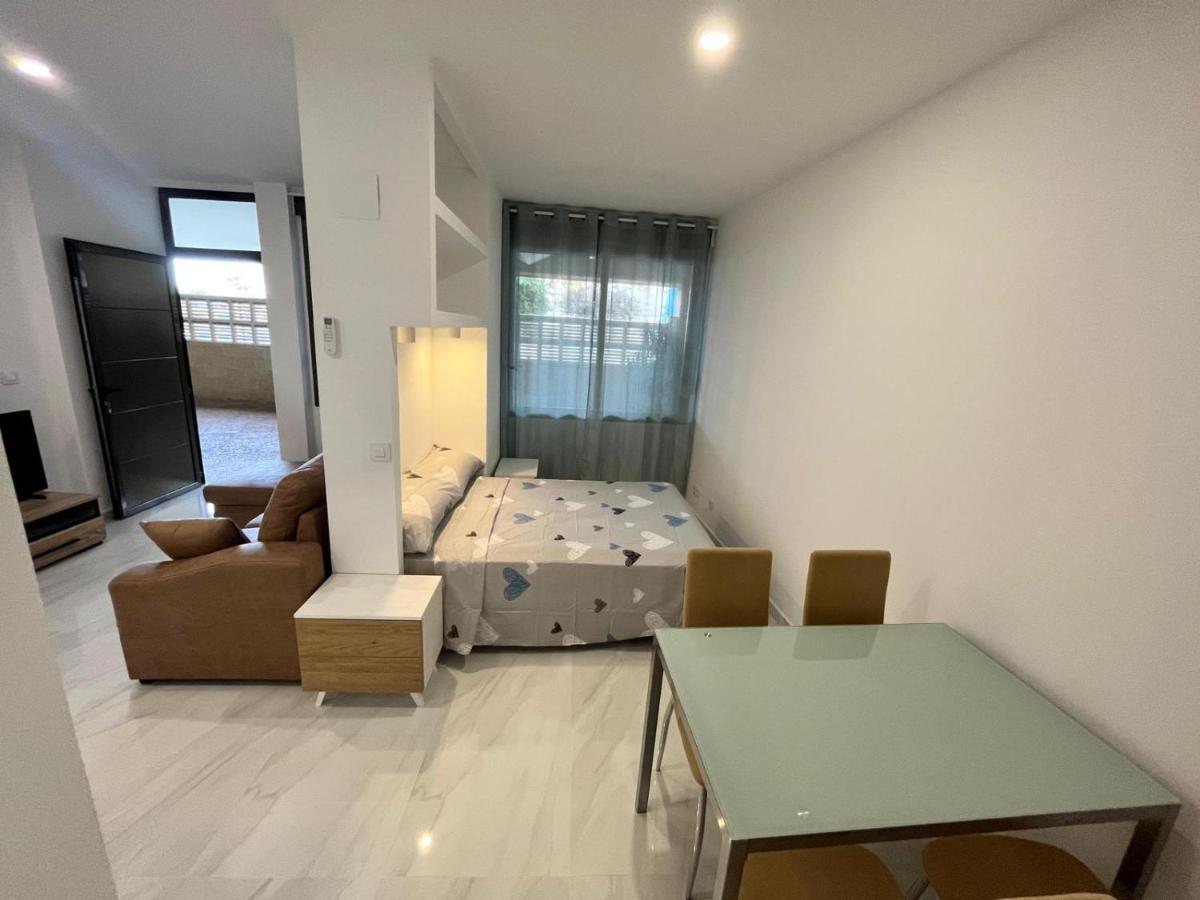 Calpe Apartamento 1A Linea De Playa Piscina Reformado Wifi Aire Eksteriør billede