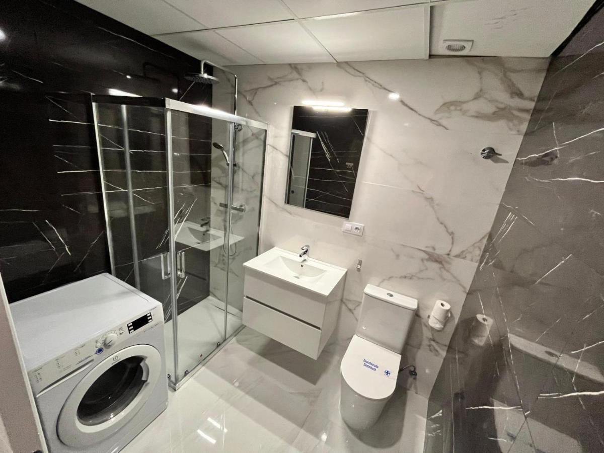Calpe Apartamento 1A Linea De Playa Piscina Reformado Wifi Aire Eksteriør billede